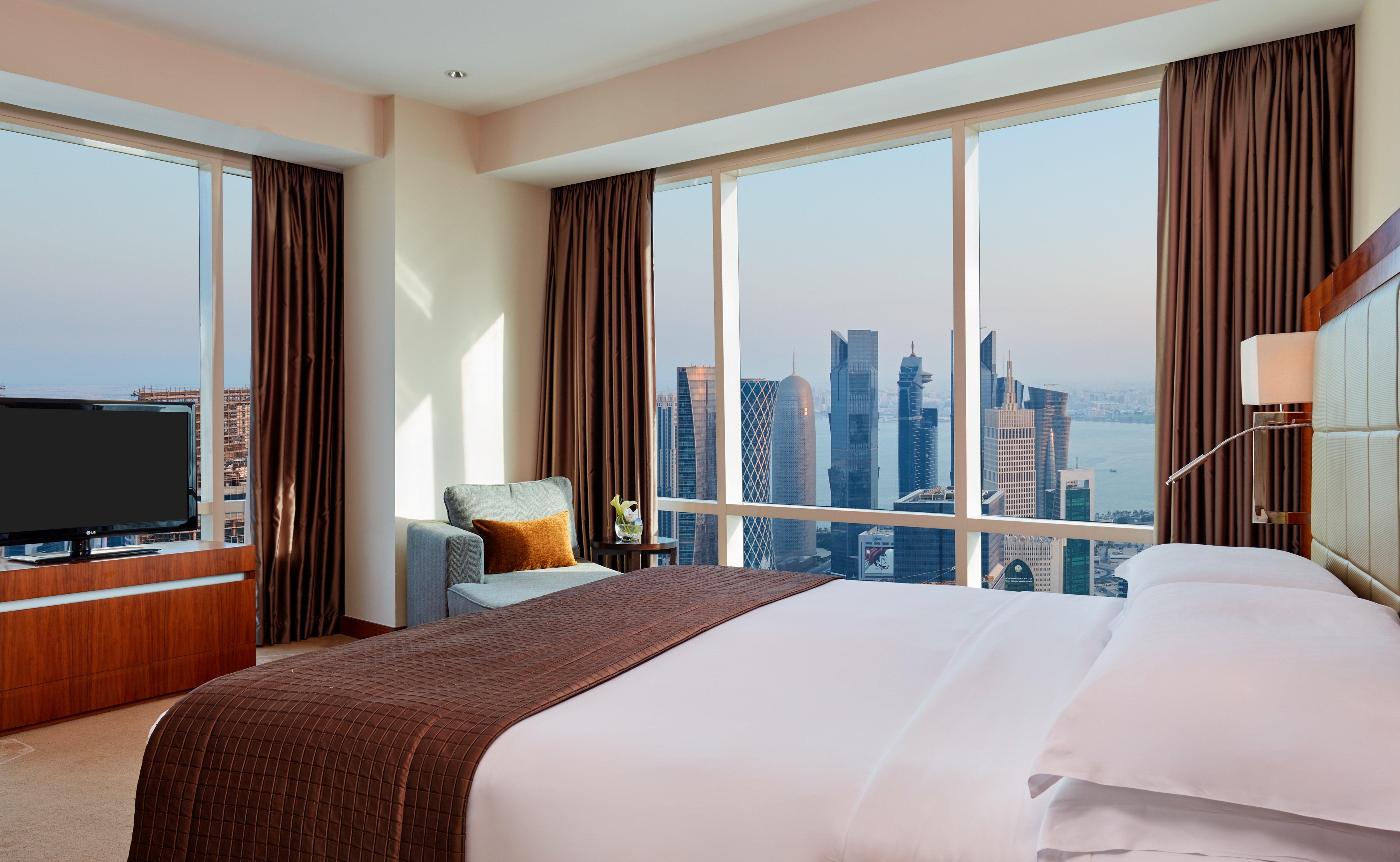 Intercontinental Doha The City By Ihg Esterno foto A bedroom at the hotel