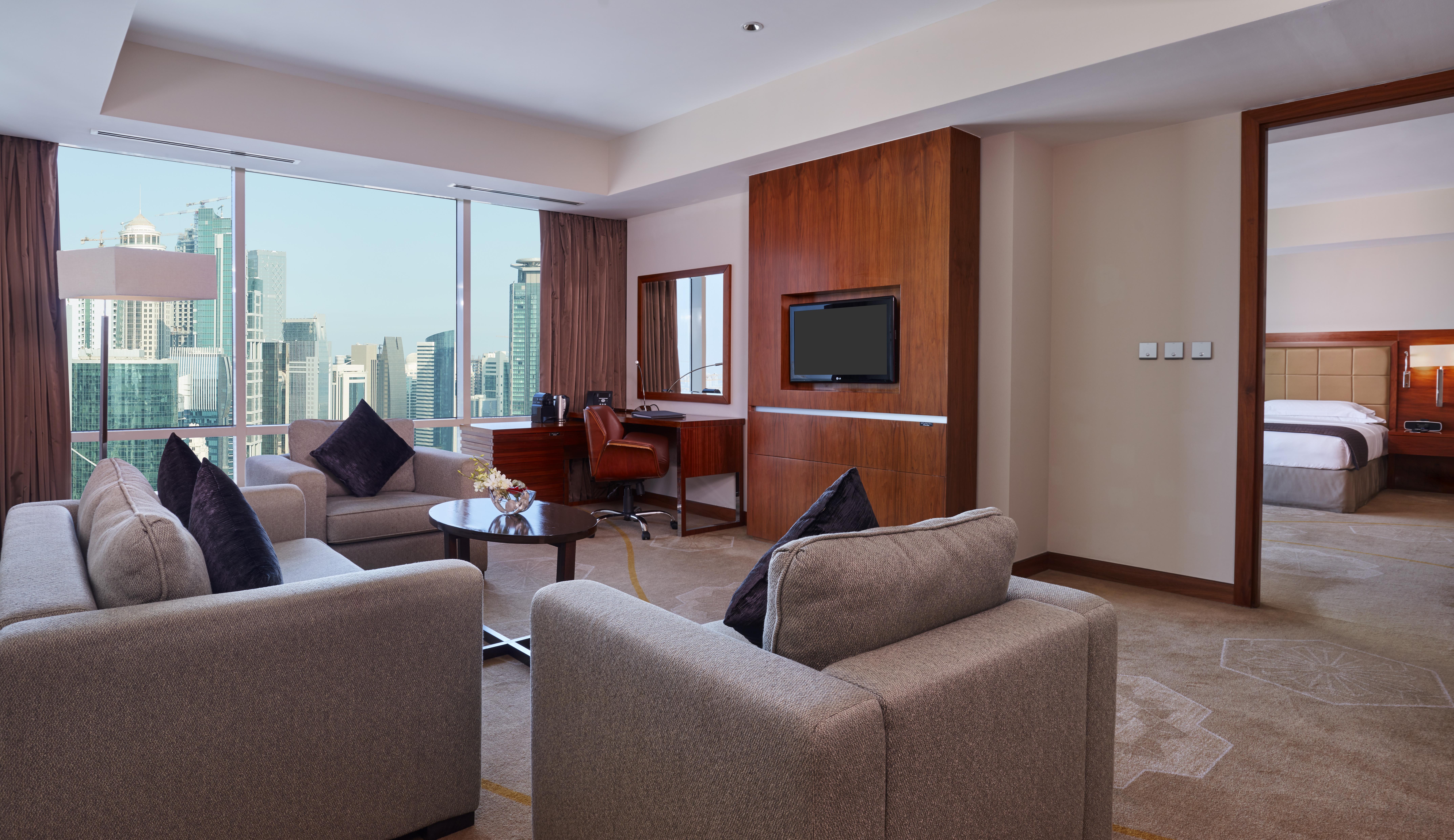Intercontinental Doha The City By Ihg Esterno foto A suite at the hotel